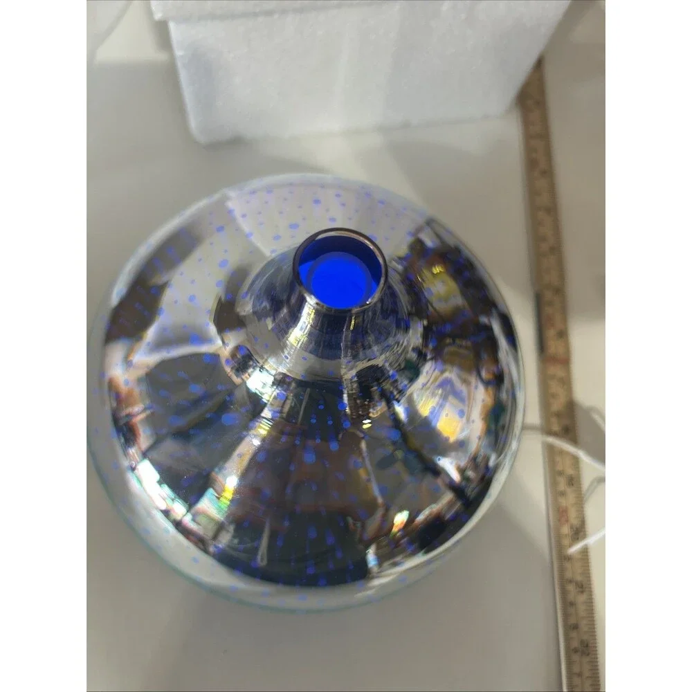 Zorara 3D Glass Aroma Diffuser, 7 Color Changing Led Lights/Waterless Auto Shut